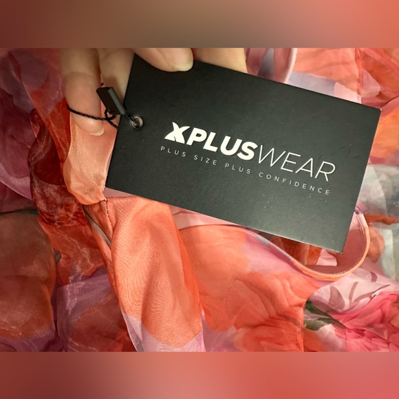 XPluswear Colorful floral Maxi Dress 2XL new with tag - Picture 5 of 8